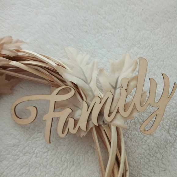 Fall Boho Wreath Farmhouse Boho Handmade Autumn - Picture 3 of 6